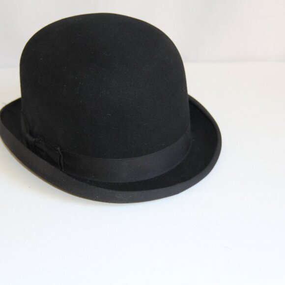 Stetson Sovereign Equestrian Black Derby Size 6 7/8. High Quality main image 11
